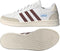 Adidas Grand Court - Lage sneakers - Leer en suede - Wit (maat 46)
