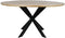 StarFurn Eettafel Ferris Eiken Rond 150cm Naturel
