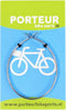 Broekklemmen Porteur met reflectie