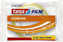 PLAKBAND TESA 57380 15MMX10M STANDAARD TR