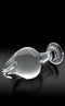 Pipedream Icicles Buttplug/anaaldildo Icicles No. 25 transparant - 3,5 inch