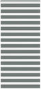 vidaXL - Zebra - rolgordijn - 115x200 - cm - stofbreedte - 110,9 - cm - donkergrijs
