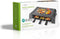 Nedis Gourmet / Raclette - Grill - 6 Personen - Spatel - Temperatuurinstelling - Anti-aanbak laag - Rechthoek