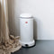 WESCO Baseboy Prullenbak met Soft Close | 20 Liter | Metaal - Mat wit | Pedaalemmer