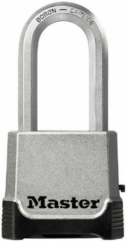 56 mm breed Excell®-hangslot met huis van zink en beugel van 51 mm lang; vrije combinatiekeuze; back-upsleutel M176EURDLH