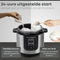 Savoré Kitchen Snelkookpan 6L - Multicooker - PFAS-vrij - Zilver Zwart