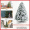 Coast Kunstkerstboom - Besneeuwd - 180 cm - PVC - Groen/Wit