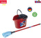 Vileda speelgoed dweil met emmer - 61 cm - Motoriektraining - Rood