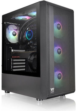 Thermaltake S200 TG ARGB - Mid Tower Chassis - 3x 120mm ARGB fans - Mesh front
