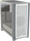 Corsair 4000D Airflow - Mid-Tower ATX Behuizing - Gehard glas en hoge airflow - Wit