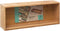5Five Bestekbak/keuken organizer - Set van 2x stuks - 1-vaks - Tidy Smart - bamboe hout - 38 x 15 x 7 cm