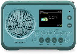 Sangean DPR-76BT - Portable Radio/DAB(+)/CD Speler - DAB DAB+ FM - Lichtblauw
