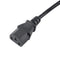 Akyga AK-PC-05 - Stroom Aansluitkabel 5 m - C13 Geaarde Stekker - Zwart