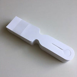Klika - Kofferlabel 50x211mm wit 250 stuks - 2 stuks