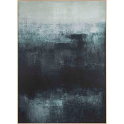 Schilderij Home ESPRIT Turkoois Abstract Modern 130 x 5 x 180 cm