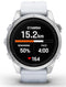 Garmin epix Pro (Gen 2) - Smartwatch - 42mm AMOLED - Zilver (Zwart)