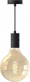Calex Retro Pendellamp - Industrieel Hanglamp - E27 Fitting - Zwart - Hoogte verstelbaar