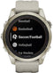 Garmin fēnix 7S Pro - Smartwatch - Power Sapphire Solar - Goud (Beige)