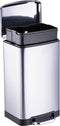 Dirt Devil Pedaalemmer 20L - Afvalemmer Soft Close - RVS Zilver - 30 x 29 x 52.5 cm
