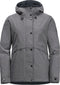 Jack Wolfskin Snowy Park - Winterjas Dames - Waterdicht 10.000mm - Grijs