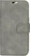 Mobiparts iPhone 15 Pro - Classic Wallet Case - Ruimte voor pasjes - Granite Grey