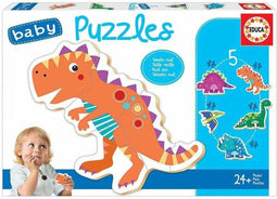 Kinderpuzzel Educa Dinosaurus 5 Onderdelen