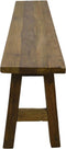 Eetbank Lawas - 182x34x20 - Naturel - Rustiek oud teak