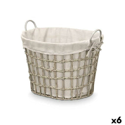 Mand Kipit HX30562 Grijs Polyester Stof Polypropyleen Ijzer Plastic 50 % katoen 51 x 41 x 41 cm 5...