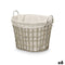 Mand Kipit HX30562 Grijs Polyester Stof Polypropyleen Ijzer Plastic 50 % katoen 51 x 41 x 41 cm 5...