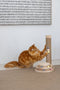 Designed by Lotte Inez - Krabpaal - Multifunctioneel met speeltoren - Bruin - 38x24,5x47,5 cm