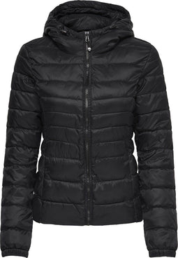 ONLY ONLTAHOE HOOD JACKET OTW - Korte gewatteerde jas met capuchon - Maat L