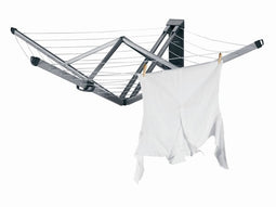 Brabantia WallFix - Wanddroger 24 m met beschermhoes - ruimtebesparend