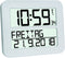 TFA-Dostmann 60.4512.02 - Radiografische kalenderklok TF2000 - Grote cijfers - Wit