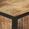 vidaXL - Wandtafel - 100x35x70 - cm - massief - ruw - mangohout