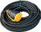 Relectric RELEC493791 - Verlengsnoer - 20m - IP44 - Randaarde - Zwart