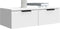 vidaXL Wandkast - 68x30x20 cm - bewerkt hout - wit