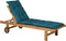 Madison - Tuinkussen - Loungekussen - 200 x 60cm - Panama Sea Blauw - Ligbedkussen
