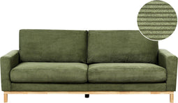 SIGGARD - Driezitsbank - Groen - Corduroy