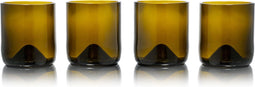 Rebottled Short Tumblers - Olive 175 ml - 4 Stuks