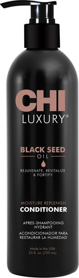 CHI Luxury Moisture Replenish Conditioner | 739 ml | Herstelt droog en beschadigd haar