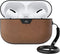 Mous Hoesje schokbestendig Geschikt voor AirPods Pro - Mous Leather Protective Case - Bruin