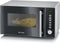 Severin MW 7773 - Magnetron met grill en hetelucht - 20L - 800W zwart/zilver roestvrij staal