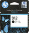 HP 912 - Inktcartridge - Professionele kwaliteit - Zwart (1 stuk)