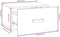 vidaXL - Nachtkastje - wandgemonteerd - 40x29,5x22 - cm