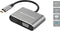 Conceptronic DONN16G - Dockingstation - 1x USB 3.2 Gen1 type-C - 100W PD - HDMI 1.4 - Grijs
