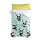 Happy Friday Duvet cover set 2 pieces Panda garden blue 155x220 cm (Single) Blue