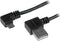 Startech USB2AUB2RA2M - Micro-USB Kabel - Rechtshoekige connectors 2 m - Zwart