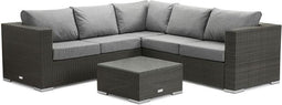 Feel Home - Alu Wicker Corner loungeset - Messina II