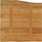 vidaXL - Tafelblad - met - natuurlijke - rand - 40x40x3,8 - cm - massief - mangohout