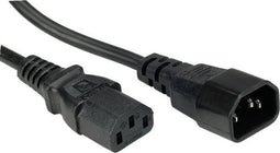 C13 - C14 stroomkabel voor UPS/PDU - 3x 1,00mm / zwart - 5 meter